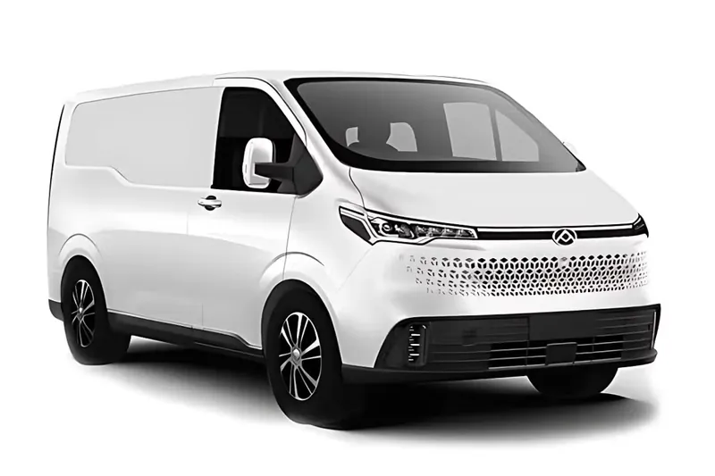 Maxus eDeliver 7 electric van, a large electric van available in the UK with up to 200 miles WLTP range - brumble.co.uk