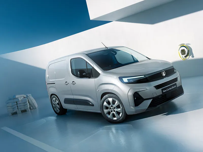 Vauxhall Combo Electric van, a small electric van available in the UK with up to 170 miles WLTP range - brumble.co.uk