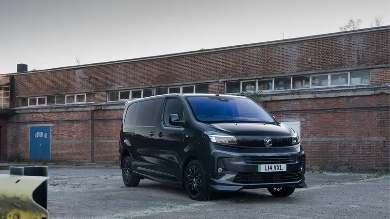 Vauxhall Vivaro Electric van, a medium electric van available in the UK with up to 205 miles WLTP range - brumble.co.uk